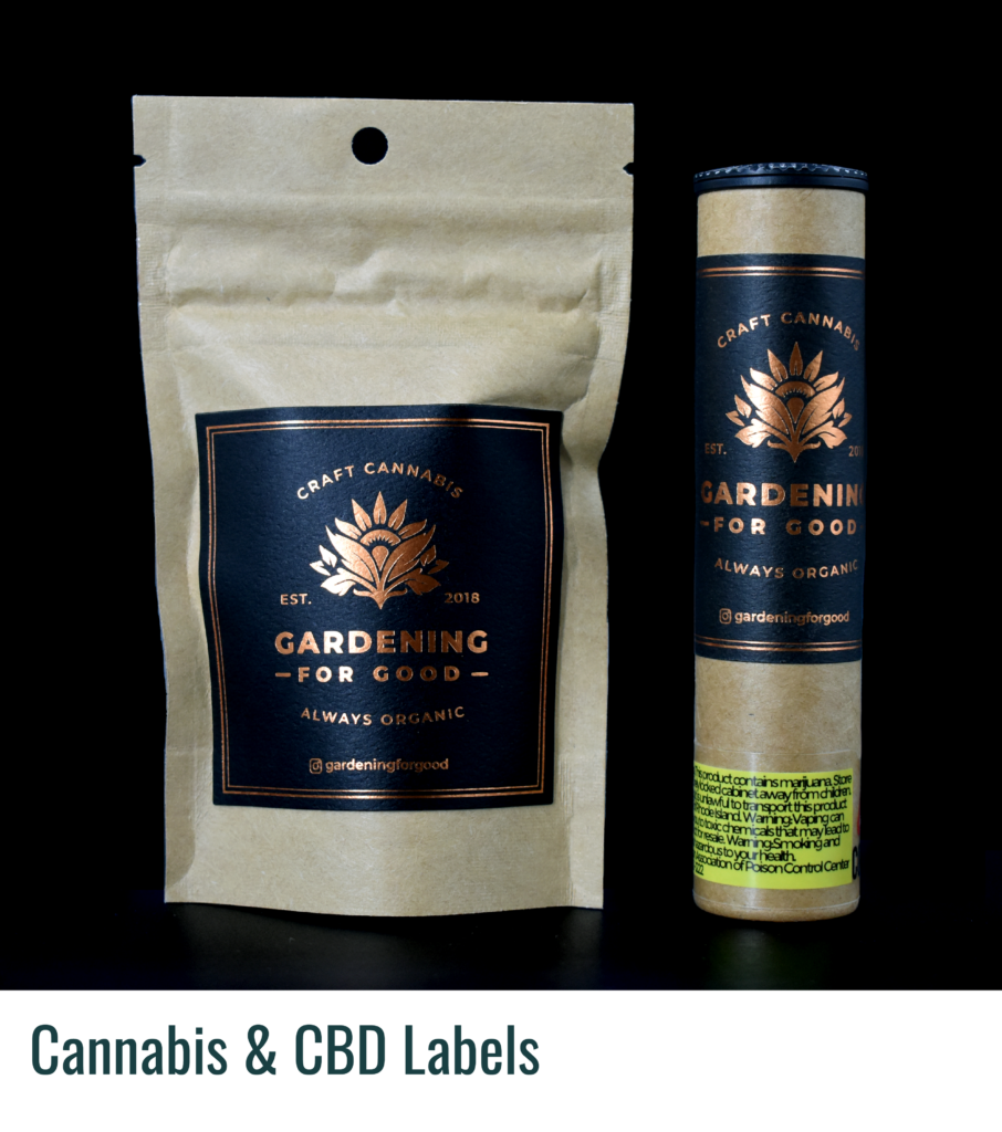 Cannabis and CBD Labels