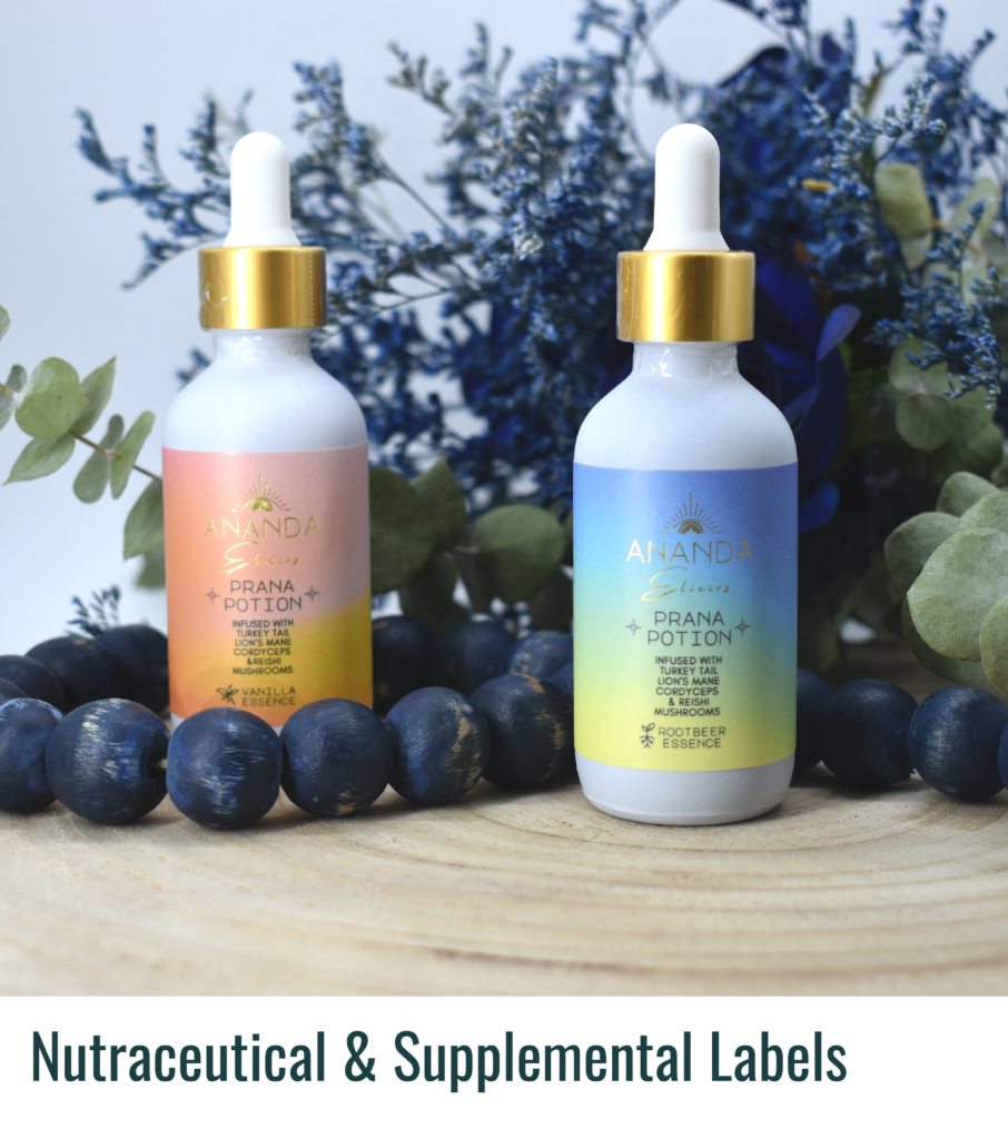 Nutraceutical and Supplemental Labels